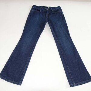Levi's Women's 515 Boot Cut Jeans Size 8 Blue Mid Rise 31" Inseam Red Tab Denim